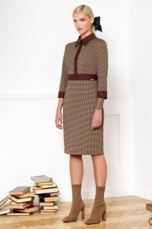 Платье Vizanti 9315 коричневый #1