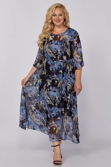 Платье ALGRANDA (Novella Sharm) A3985-C синий #1