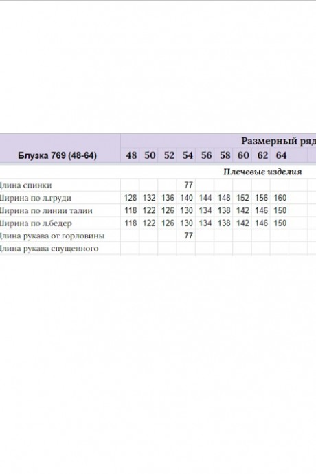 Блузка Michel Chic 769/1 белый размер 48-58 #7