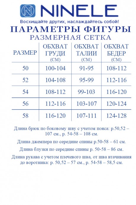 Костюм/комплект NINELE (Нинель Шик ) 6048 тройка белый размер 50-58 #10