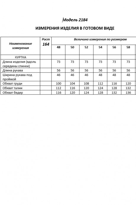 Куртка Shetti 2184 мята размер 48-58 #6