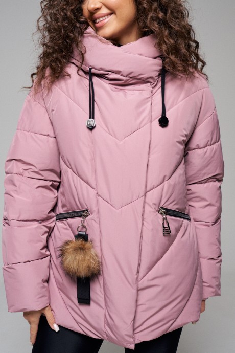 Куртка Beautiful&Free 6110 розовый размер 52-60 #4
