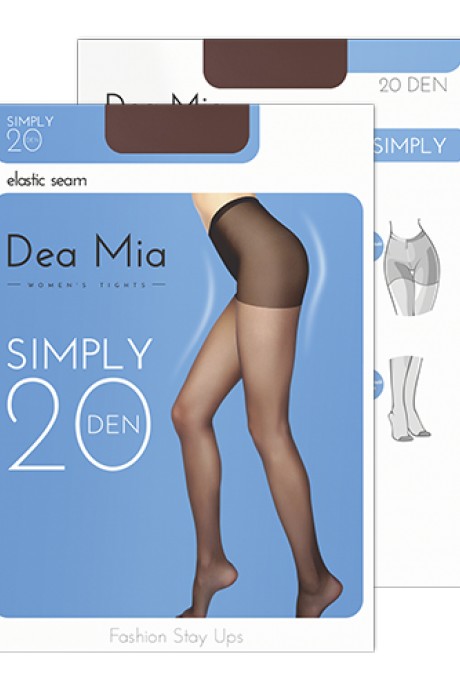 Колготки Dea Mia SIMPLY 20 shade размер 2-4 #1