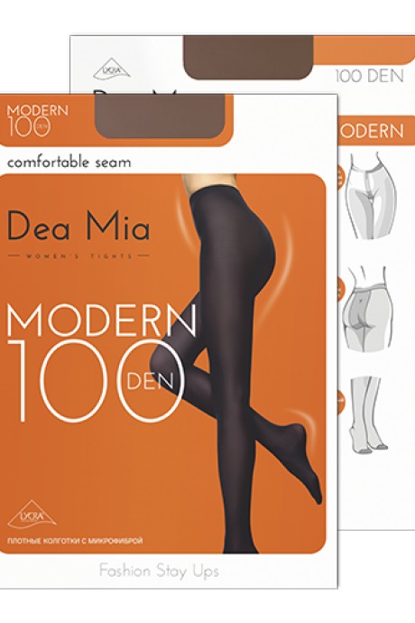 Колготки Dea Mia MODERN 100 Mocca размер 5-6 #1