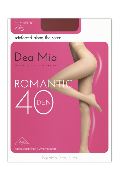 Колготки Dea Mia ROMANTIC 40 bronz размер 2-4 #1